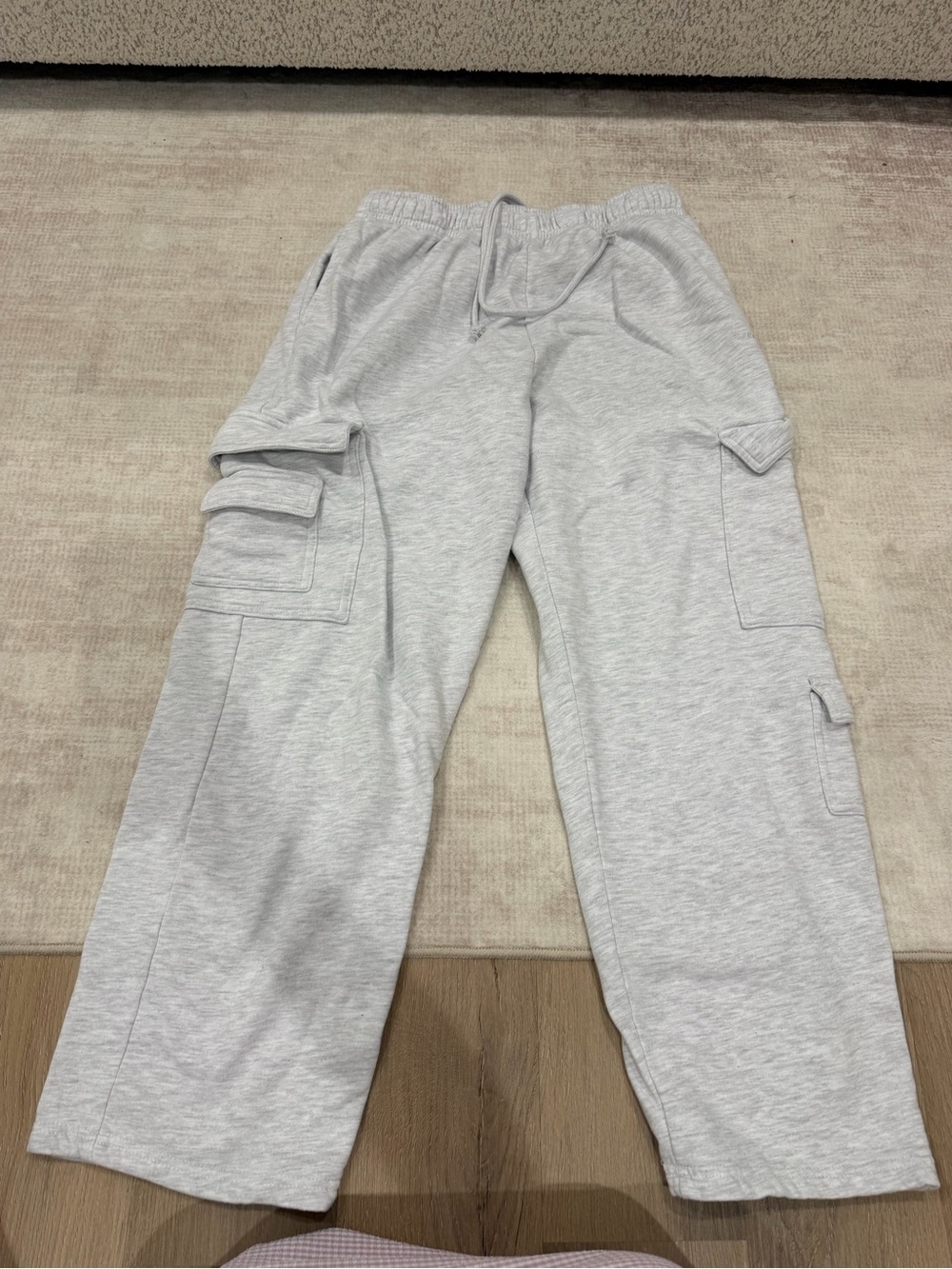 Garage Light Gray Women's Cargo Sweatpants